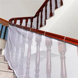 Pack of 2 - Strong Fine Mesh Fall Prevention Safety Net-10