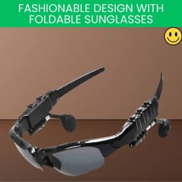 YAROH Bluetooth Sunglasses With Wireless Earphones Attached & Stereo Sound FeatureU304-image-80