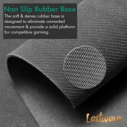 LASTWAVE All Of Me Loves All Of You, Anti-Slip Rubber Base & Smooth Mouse Control Non Slip Base Mousepad image 3