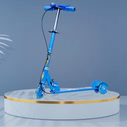 Scooter for Kids 3Wheeler Foldable Kick Skating Cycle with LED Light,Brake &Bell-picture-20