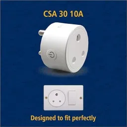 Crescent Lighting WiFi Plug 10A Alexa/Google Control, Surge Protection, Timer Smart Plug image 2