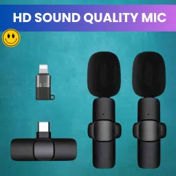 K9 Wireless Microphone Receiver With Recording Clip Mic for Youtube/VloggingP339 Microphone-26