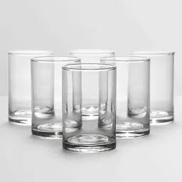 (Pack of 6) HIGH QUALITY KITCHEN DECORATION GLASSWAR FOR KITCHEN AND HOMEWARE Glass Set Water/Juice Glass-image-8