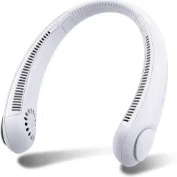 snowbudy Portable Neck Fan,Hands Free Bladeless Fan, Cooling Personal Fan,3 Speeds Adjustment Air Outlet,Headphone Design,Rechargeable,USB Powered Neck Freezer Rechargeable Fan, USB Air Cooler, USB Air Freshener, USB Charger, USB Fan-21