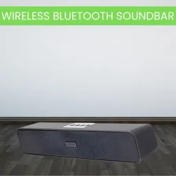SACRO Bluetooth (PORTABLE HOME TV SOUNDBAR) Dynamic Thunder Sound, 2400mAh BatteryX492 20 W Bluetooth Soundbar-image-9