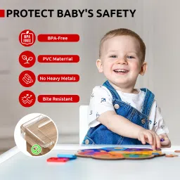 gustave Edge Banding and Corner Protectors Set Self Adhesive Clear L Shaped Edge Trim image 4