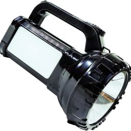 100 watt Long Range Search Torch Light (Range 1 Km.) with Multi-Functional + TUBE Emergency Rechargeable Handheld Torch (Lithium Battery) Torch Emergency Light (Black) 8 hrs Torch Emergency Light-15