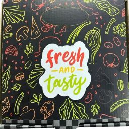 Pizza Box Cardboard Pizza Box, 3ply, 7X7X1.5 Inch, Ideal for deliveries from restaurants & Hotel Packaging Box-image-81