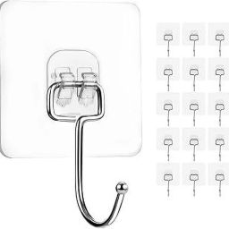 Self Adhesive Wall Hook for Hanging Heavy-Duty, Wall Hanger Multipurpose Uses Handbag Organizer, Jewellery Organizer, Accessories Organizer-image-63