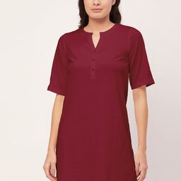 Moomaya Pure Cotton T Shirt Nightdress-image-9