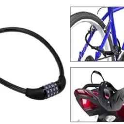snowpearl Multipurpose 4 Digit Numeric Cable Bike/Bicycle Lock Bicycle Lock image 4