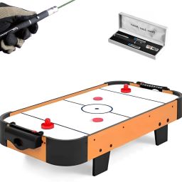 Mini Arcade Air Hockey Table+FREE Green Laser Pointer Pen! Air Hockey Table-picture-0