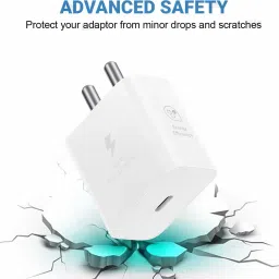 MAK 25 W Power GaN 3.1 A Wall Charger for Mobile with Detachable Cable image 3