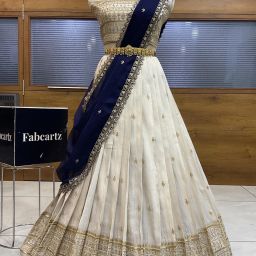 Self Design Semi Stitched Lehenga Choli-image-45
