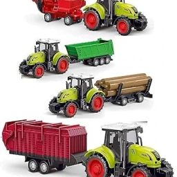 Engineering Tractor Toy Vehicle Set - Farmer Vehicle-28