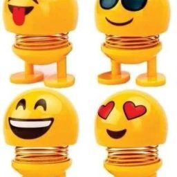 Emoji Shaking Head Doll Car Emoji-4Pcs Car Dashboard Cover-15