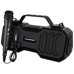 Blaupunkt Atomik BB20 20W Bluetooth Party Speaker with Mic (Karaoke Ready, 2.0 Channel, Black)-picture-20
