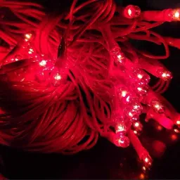 candle 40 LEDs 11 m Red Steady String Rice Lights image 3