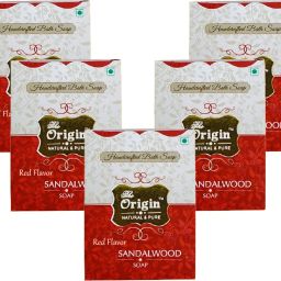 Natural Sandalwood Bathing Soap | Red Aroma | Gentle on All Skin Types-picture-10