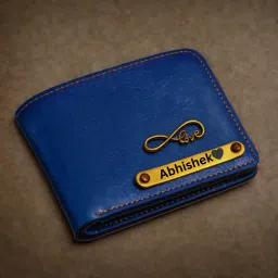 Men Casual, Trendy, Formal, Ethnic, Evening/Party Blue Artificial Leather Wallet-picture-41