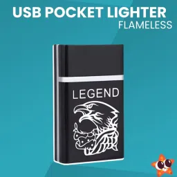 Legend USB Rechargeable (Cigarette Lighter)Electronic Usb Windproof LighterK324 Legend USB Rechargeable (Cigarette Lighter)Electronic Usb Windproof LighterK324 Pocket Lighter-image-87