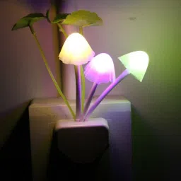 Automatic On/Off Mushroom Color Changing Multi Color Led Sensor Flower Night Light Night Lamp Night Lamp-48
