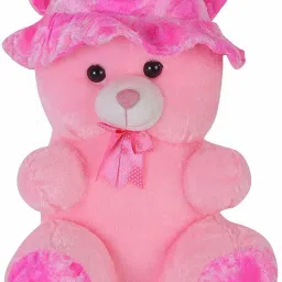 Teddy Bear with Cap-40 cm Pink with Love Heart- 50 cm-image-16