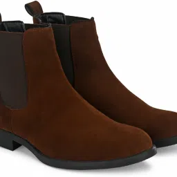 Suede Chelsea Boots for Men | Soft Cushioned Insole, Slip-Resistance Boots For Men-image-39