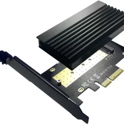 Tobo Micro Connectors M.2 NVMe 80mm SSD PCIe x4 Adapter with Covered Heat Sink DDR2 1 GB NVIDIA Chipset 80 bit 60 MHz Graphics Card image 2