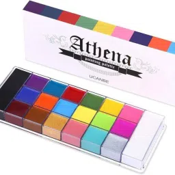 Athena 20 Colors Face and Body Paintings Palette-17