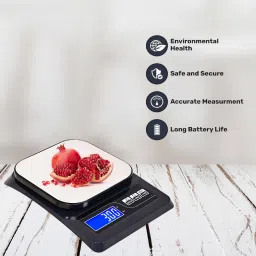 Glancing Digital Kitchen Food Scale with High Accuracy 0.1g/10 kg,Small Multifunctional Weight Scale with Back-lit LCD Display & Tare Function, 2 Measurement Units,Used for Weight Loss, Baking, Cooking Weighing Scale image 4