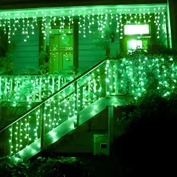 42 LED Light Green Colour Still Led Ladi Home Decor, Diwali & Festive Decoration Candle-image-68