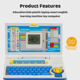 himanshu tex Educational Computer ABC and 123 Learning Kids Laptop with LED Display and Music image 5