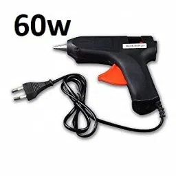 asra collections 60 WATT HOT MELT AND ON OFF SWITCH AND INDICATOR WITH ONLY 2 STICKS Standard Temperature Corded Glue Gun image 3