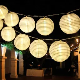 Hanging paper White Lantern 10Pack of L 12 inch 50 White Paper Hanging Lantern-21