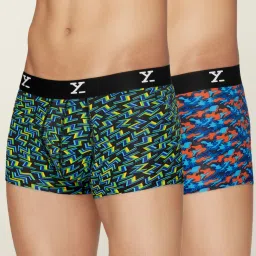 Pack of 2 Shuffle Intellisoft Micro Modal Printed Printed Men Trunk-picture-18