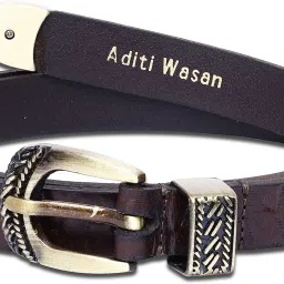 Women Casual Brown Genuine Leather Belt-image-49