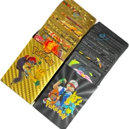 10Pcs Pokémon Playing Cards Golden & Black V GX EX DX Card (5Pc Each Color)-picture-22