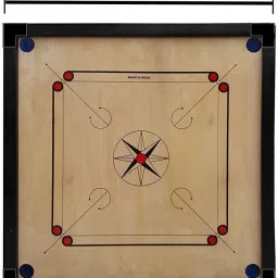 Matte Finish Carrom Board 20 Inch only for kids 50.8 cm Carrom Board-image-70