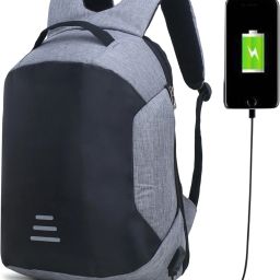 Medium 30 L Laptop Backpack Anti Theft water Repellent 15.6 inch Laptop Backpack Bags with USB Charging port-image-76