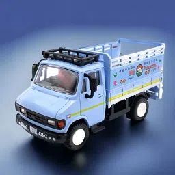 Realistic Transporter Truck Toy for Kids - Openable Tailgate, Durable Design-17