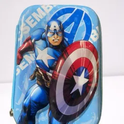 Stylish Large Hardshell Eva Pencil/geometry Pouch Organiser with Pen For Kids Geometry Box-image-55