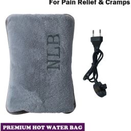 Heat Therapy  Ideal for Cramps, Muscle Aches & Injuries Electric Pain Relief 1.05 L Hot Water Bag-image-75