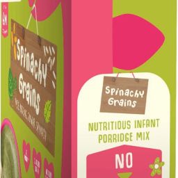 rorosaur Nutrient Baby Food - Porridge Mix with Spinach, Lentils & Rice | No Added Sugars Cereal image 3