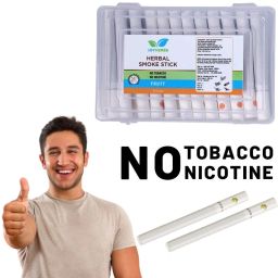 Herbal Frutta Flavour 25 Smoke Tobacco Free CigaretteHelps in Quit Smoking Smoking Cessations-image-31
