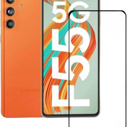 Viomshield Screen Guard for Samsung Galaxy F55 5G Tempered Glass Screen Protector | HD Clarity | Anti-Fingerprint | 2.5D Edge-57