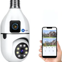 Maizic Smarthome Supercam 6MP Dual lens/Dual Screen indoor wifi Camera Night Vision Two way Com Security Camera-12