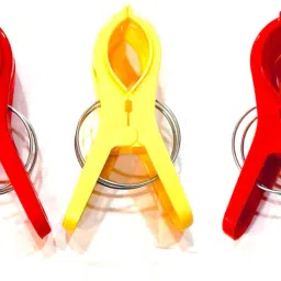 Saree Prepleating Clips Big Clips Pack of 3 Plastic Cloth Clips-17