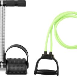 Fitness Gym Tummy Trimmer With Toning Tube Fitness Accessory Kit Kit-image-1