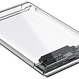 SAENTE High-Speed USB 3.0 Enclosure – 2.5" SATA HDD SSD Transparent Case 2.5 inch HDD Enclosure-31